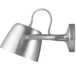 Tub vägglampa aluminum
