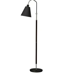 Tullgarn 1-armad golvlampa svart