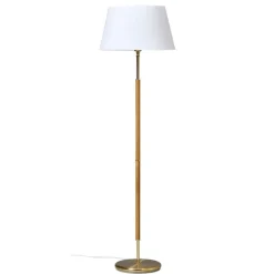 Tullgarn golvlampa mässing/ek