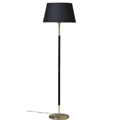 Tullgarn golvlampa mässing/svart