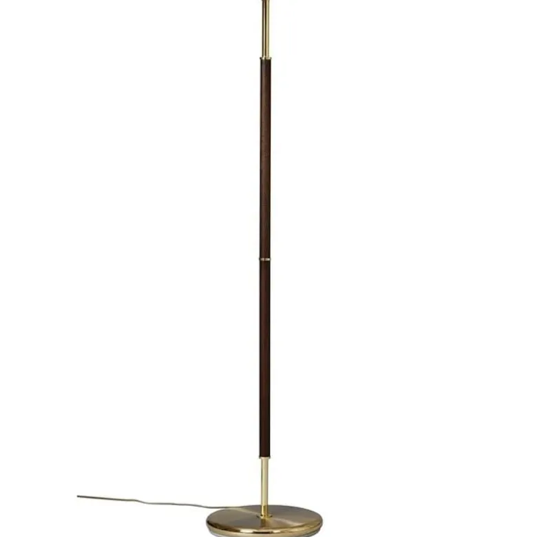 Tullgarn golvlampa mässing/valnöt