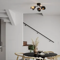 Turno plafond Ø66cm Matt svart
