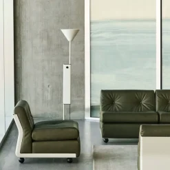 Twist golvlampa cream white
