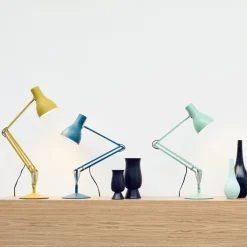 Type 75 bordslampa Anglepoise + Margaret Howell Saxon Blue