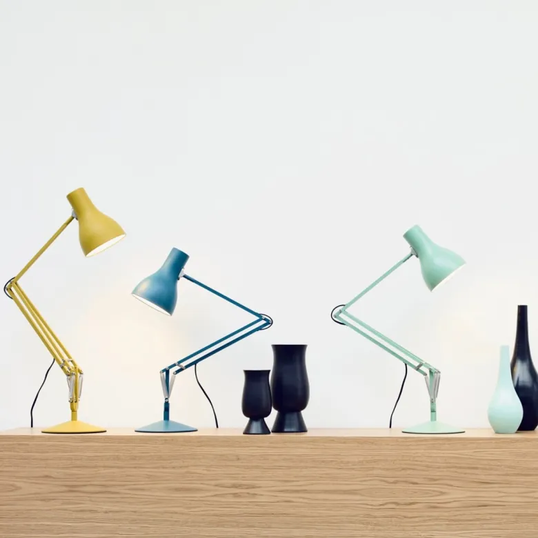 Type 75 bordslampa Anglepoise + Margaret Howell Yellow Ochre