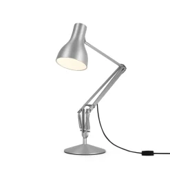 Type 75 bordslampa Silver Lustre