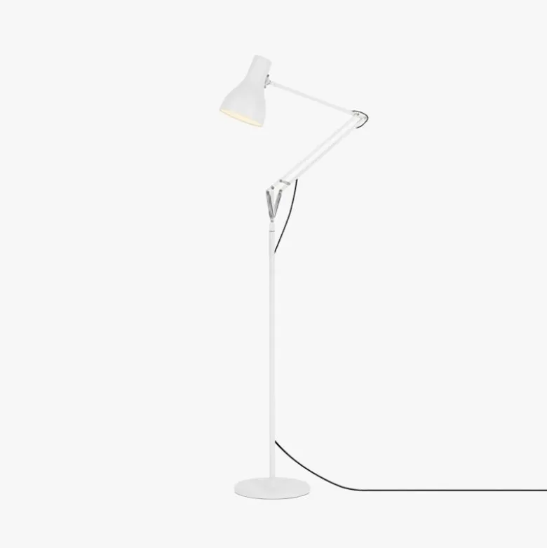 Type 75 golvlampa Alpine White
