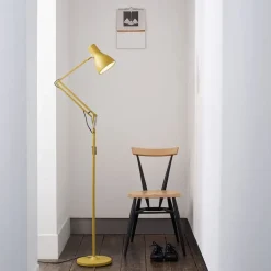 Type 75 golvlampa Anglepoise + Margaret Howell Yellow Ochre