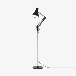 Type 75 golvlampa Jet Black