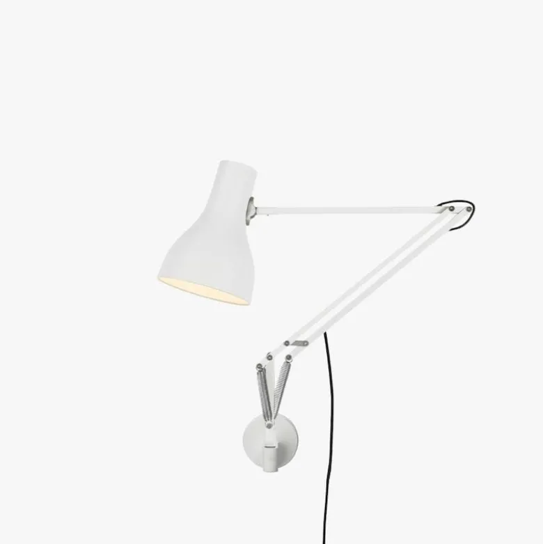 Type 75 vägglampa Alpine White
