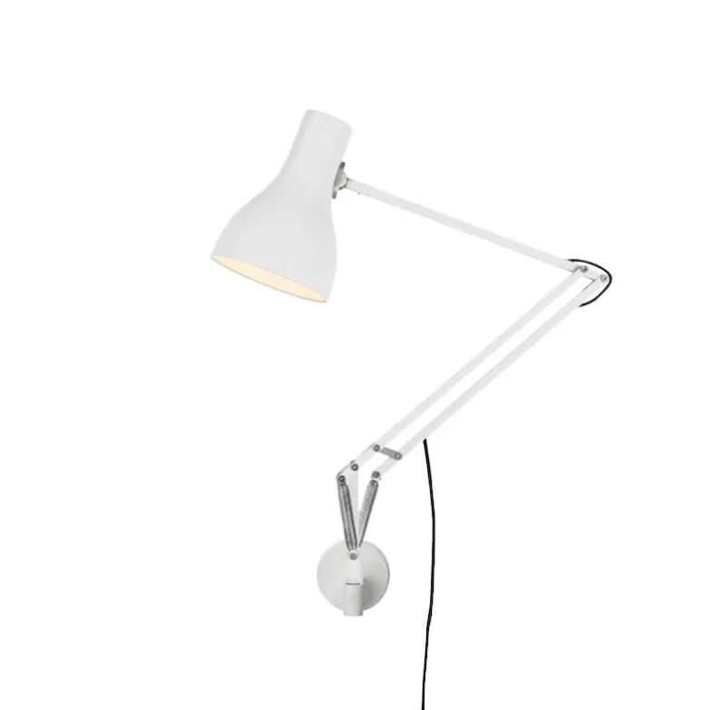 Type 75 vägglampa Alpine White