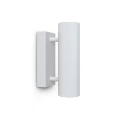 Tyson vägglampa upp&ner fast installation vitstruktur