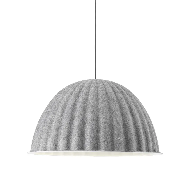 Under the bell Ø 82 taklampa grå