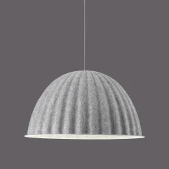Under the bell Ø 55 taklampa grå