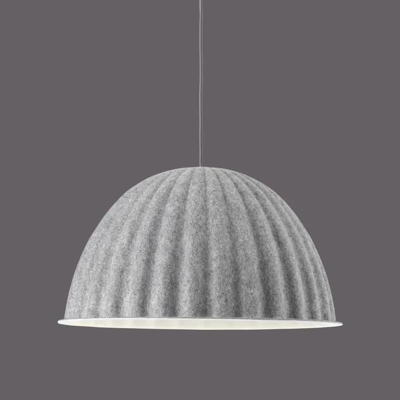 Under the bell Ø 55 taklampa grå
