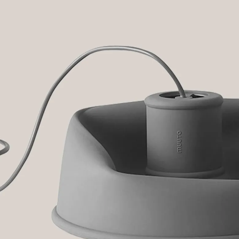Unfold taklampa mörkgrå