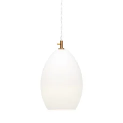 Unika large taklampa vit