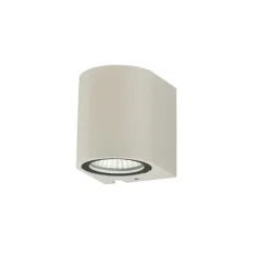 Union vägglampa ner IP54 vit
