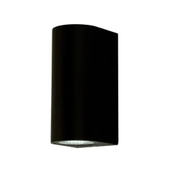 Union vägglampa upp-ner IP54 svart