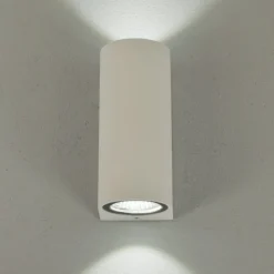 Union vägglampa upp-ner IP54 vit