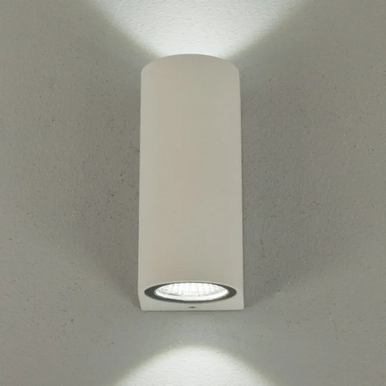 Union vägglampa upp-ner IP54 vit