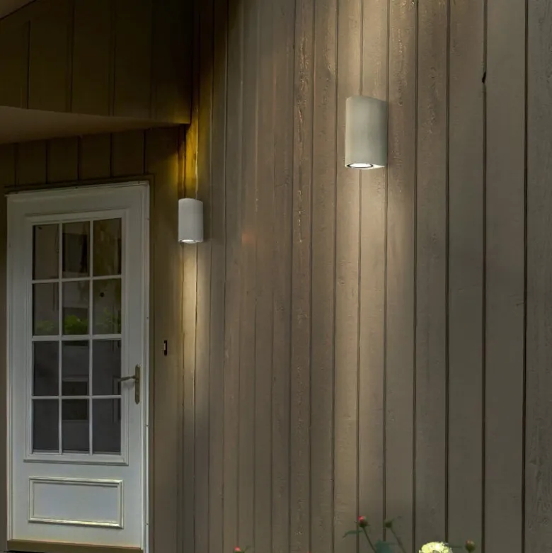 Union vägglampa upp-ner IP54 vit