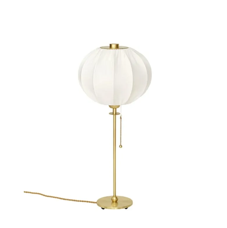 Uno classic H390 bordslampa slipad mässing