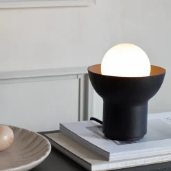Up bordslampa svart