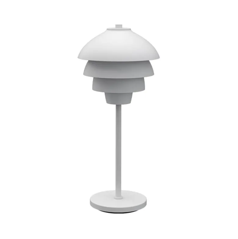 Valencia bordslampa mattvit
