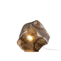 Valerie 25 bordslampa brun/borstad mässing