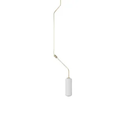 Ventus form 02 taklampa brass