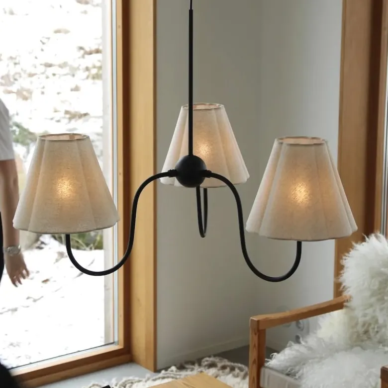 Veya 3L taklampa svart/beige