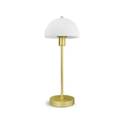 Vienda bordslampa mässing/opalglas