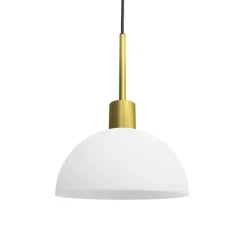 Vienda taklampa mässing/glas