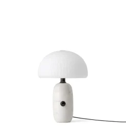 Vipp 591 Sculpture bordslampa Smal vit