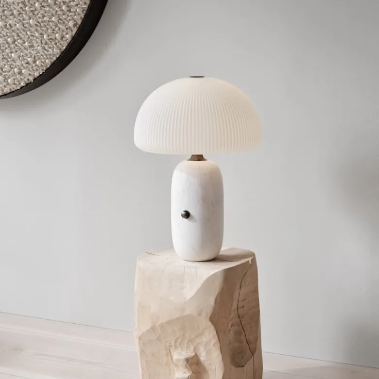 Vipp 592 Sculpture bordslampa vit