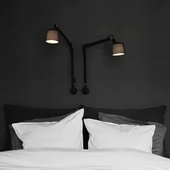 Vipp 522 vägglampa svart