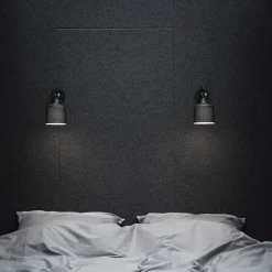 Vipp 524 vägglampa svart