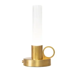 Visir Ambience portabel bordslampa rå mässing