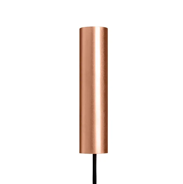 Visir vägglampa kabel rå koppar