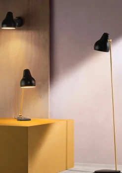 VL38 Bordslampa black/brass
