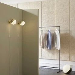 VL Studio Ø150 vägglampa brass
