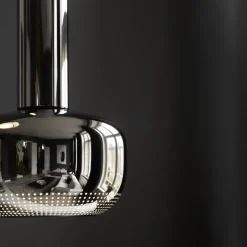 VL 56 taklampa High lustre chrome plated