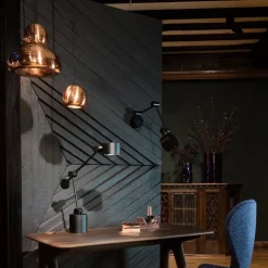 Void mini taklampa koppar