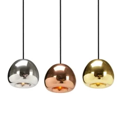 Void mini taklampa mässing