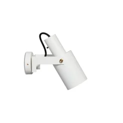 Volume 2 vägglampa S vit/mässing