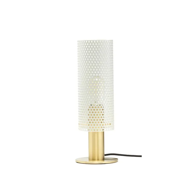 Vouge bordslampa S vit/mässing