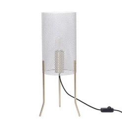 Vouge Tripod bordslampa M vit/mässing