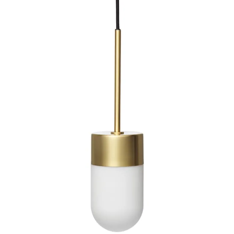Vox taklampa mässing/opal