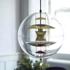 VP Globe 40 Taklampa Mässing